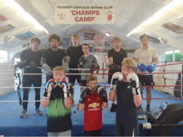 Harwich Boxing Club back in training